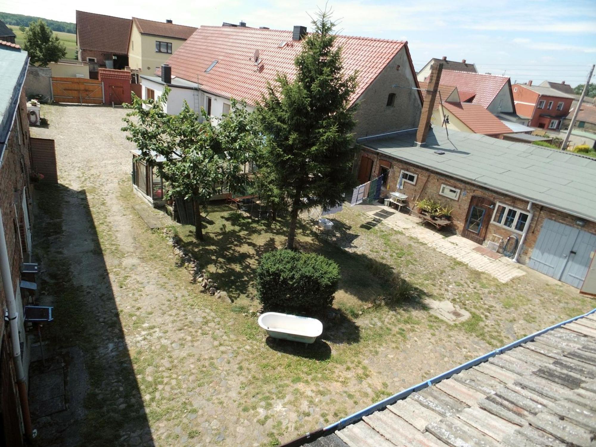 Ferienwohnung Zallnerhof Am Elberadweg In Steutz Exteriér fotografie